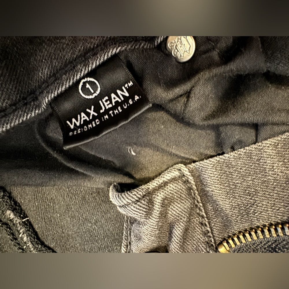 Wax jeans black ripped jeans #5 - Picture 4 of 5